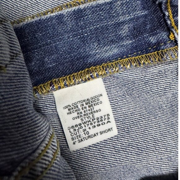 RALPH LAUREN Saturday Short Daisy Dukes Denim Jean Shorts Womens 32" Waist - Picture 5 of 5